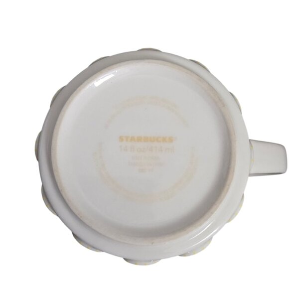 Starbucks 2019 Mermaid Scales Mug Gold Pinstripes 14oz - Picture 6 of 9